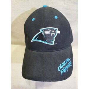 CAROLINA PATHERS Cap Hat Adjustable - Black  - Chrysler Jeep Dodge Advertising